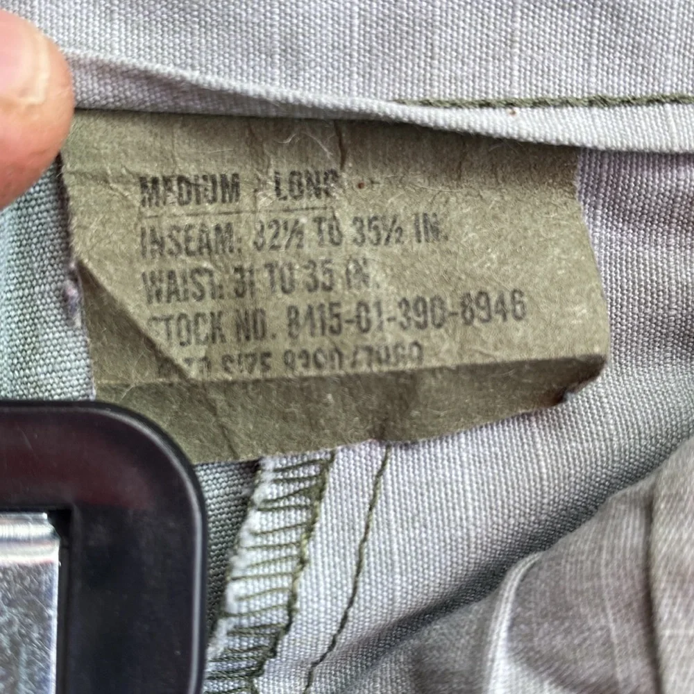 Camouflage military combat pants med long trousers hot weather woodland national - Picture 13 of 13